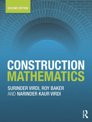 cover image of Construction Mathematics